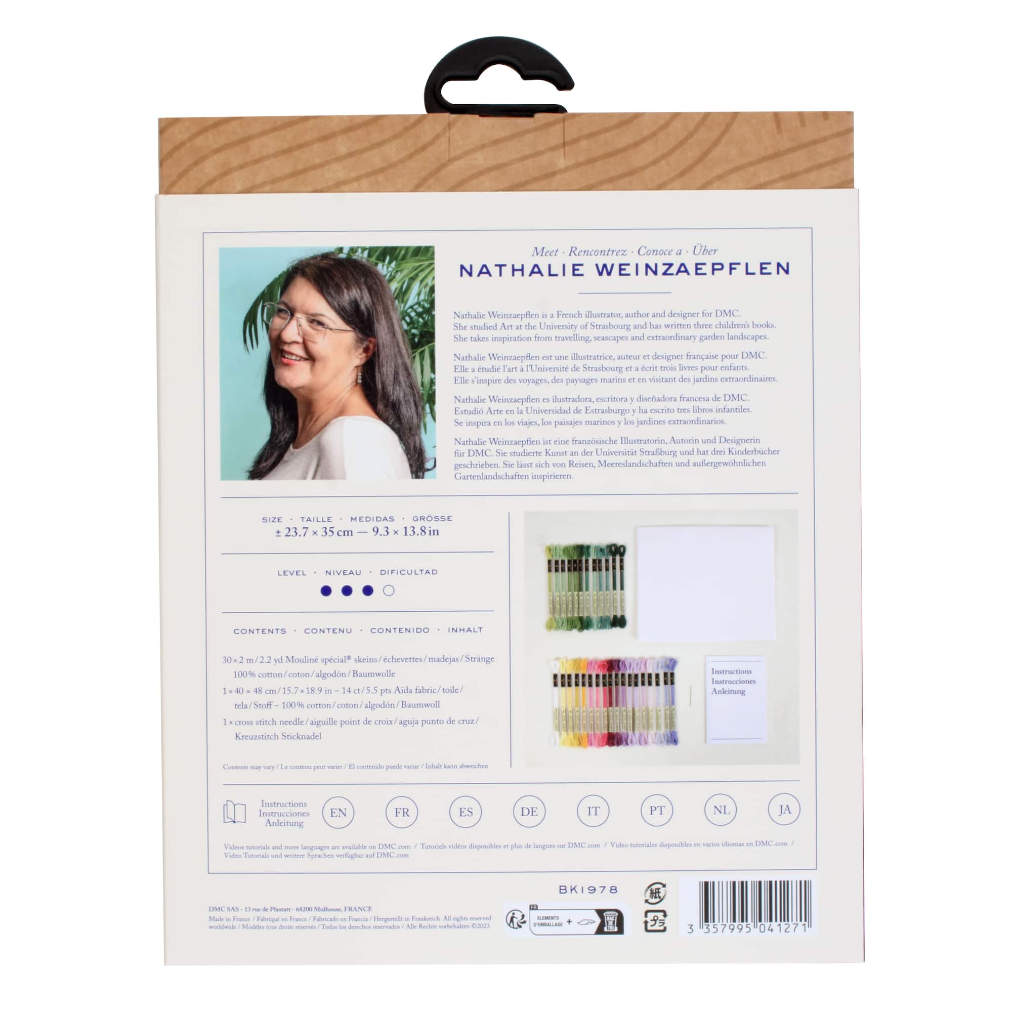 DMC® Herbs Intermediate Counted Cross Stitch Kit